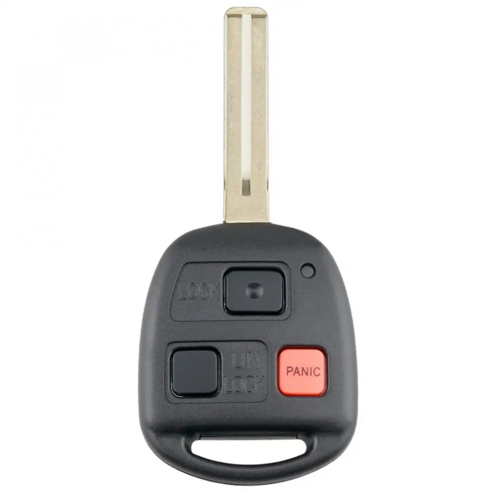 Автомобильный Брелок дистанционного управления с ключом 312 МГц 3 кнопки чипом ID4C