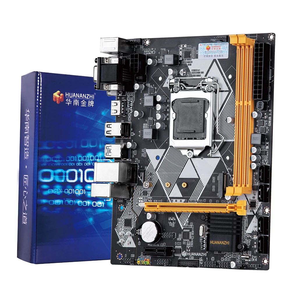 

HUANANZHI B85 M-ATX Motherboard Intel series 2xDDR3 Memory M.2 NVME Interface Support LGA 1150 Processors Desktop PC Motherboard