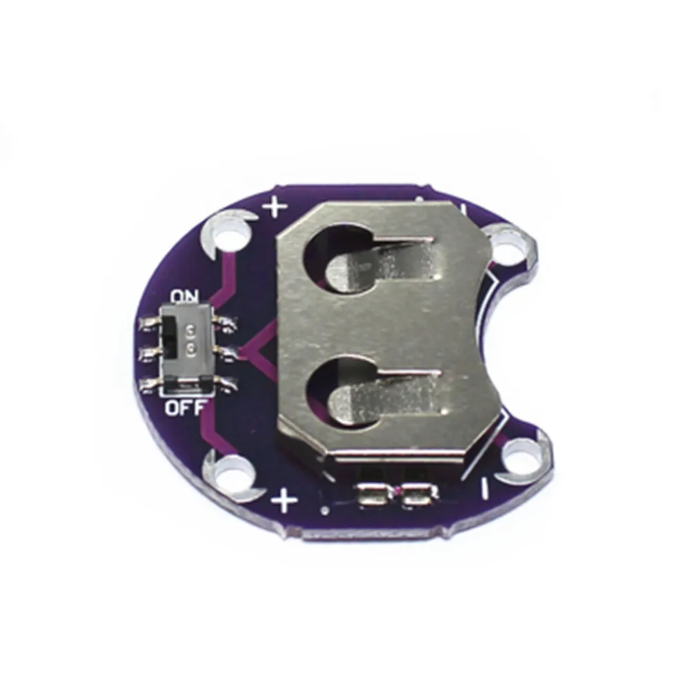 Держатель для аккумулятора LilyPad CR2032 модуль крепления батареи arduino Комплект