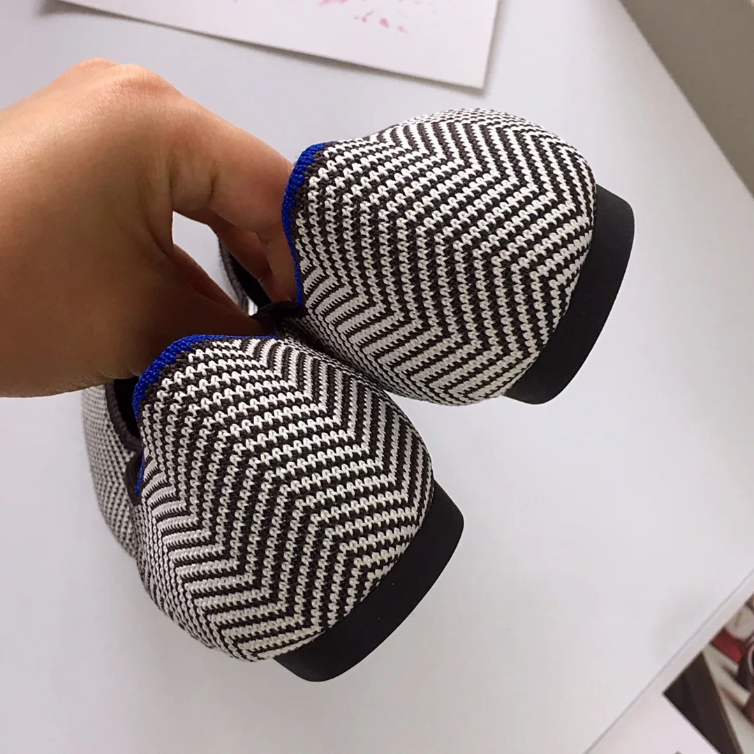 

2021 Genuine Rothys High Quality Women's Pointed-Toe Shoes, Lightweight, Breathable Comfortable Female Flat Shoes Princess Shoes