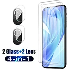 Закаленное стекло 4 в 1, Защита экрана для Xiaomi Mi 11 Lite 5G, защитная пленка Mi11 i 11i 11 lite Mi11lite, защита объектива камеры