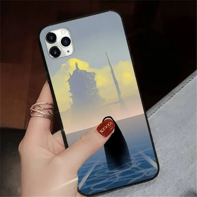 

Studio Ghibli Spirited Away anime Phone Case for iPhone 11 12 pro XS MAX 8 7 6 6S Plus X 5S SE 2020 XR luxury design shell funda