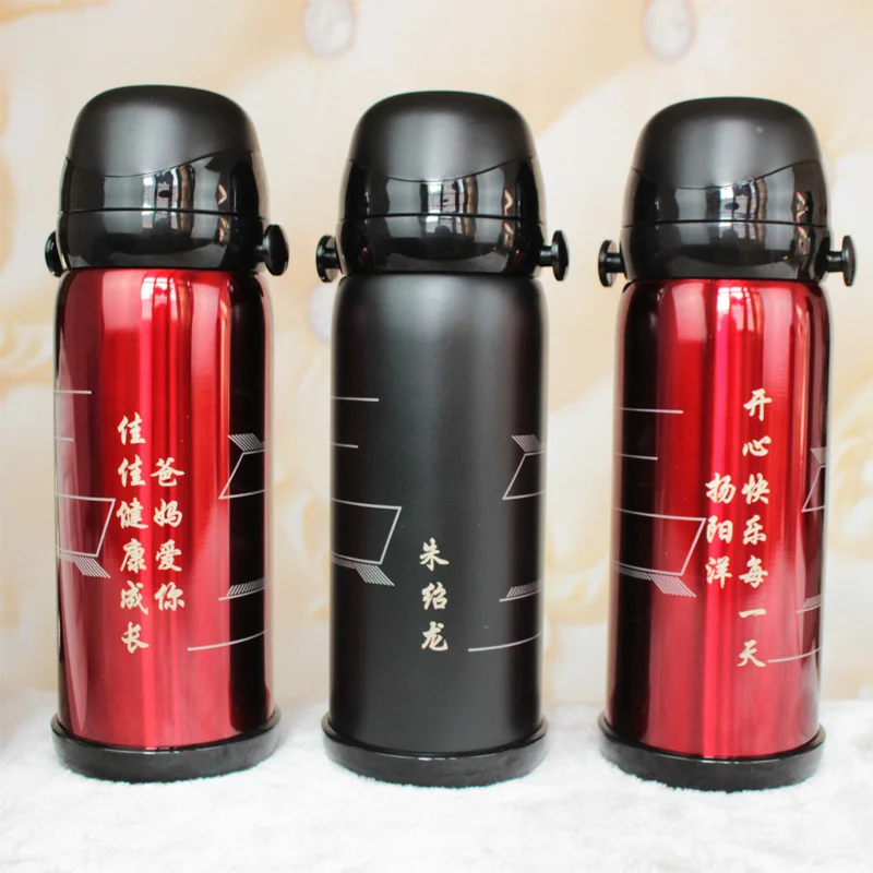 Детская утепленная чашка из нержавеющей стали чайник для мальчиков и девочек 800