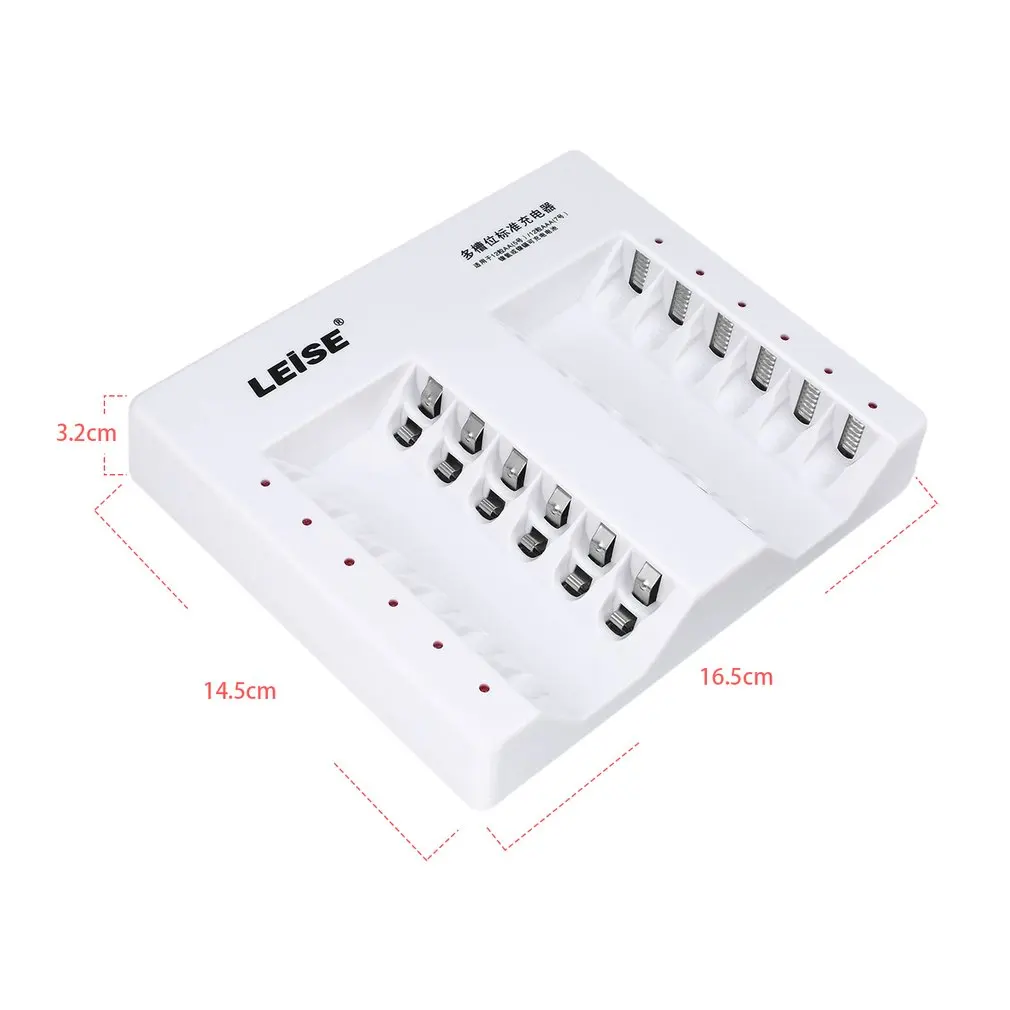 LEISE-813 12 слотов интеллектуальная стандартная аккумуляторная батарея зарядное