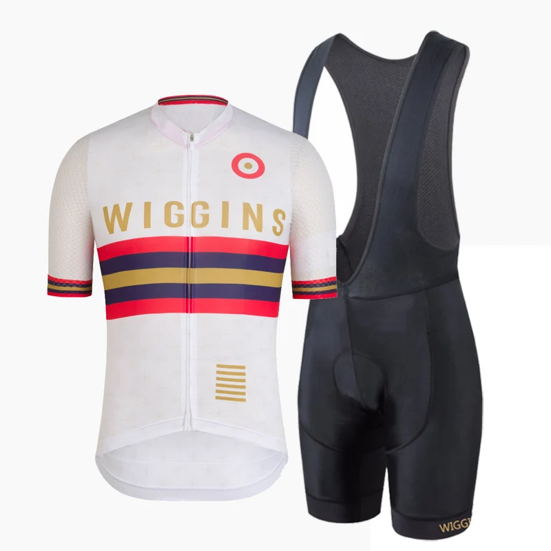 2 Хит, высокое качество, wiggins, велосипедная майка, облегающая, летняя, мужская, с рукавом, комплект для велоспорта, mtb, велосипедная рубашка - Цвет: 2