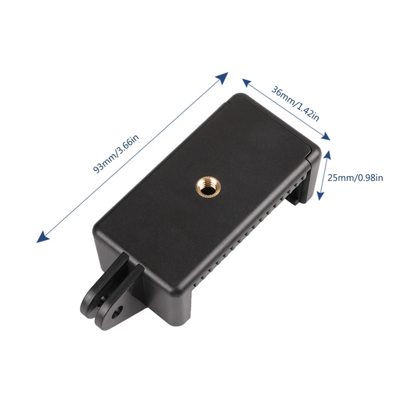 

Universal Mobile Phone Clip Tripod Monopod Holder Clamp Bracket Mount Adapter for Hero 5/4/3 203B