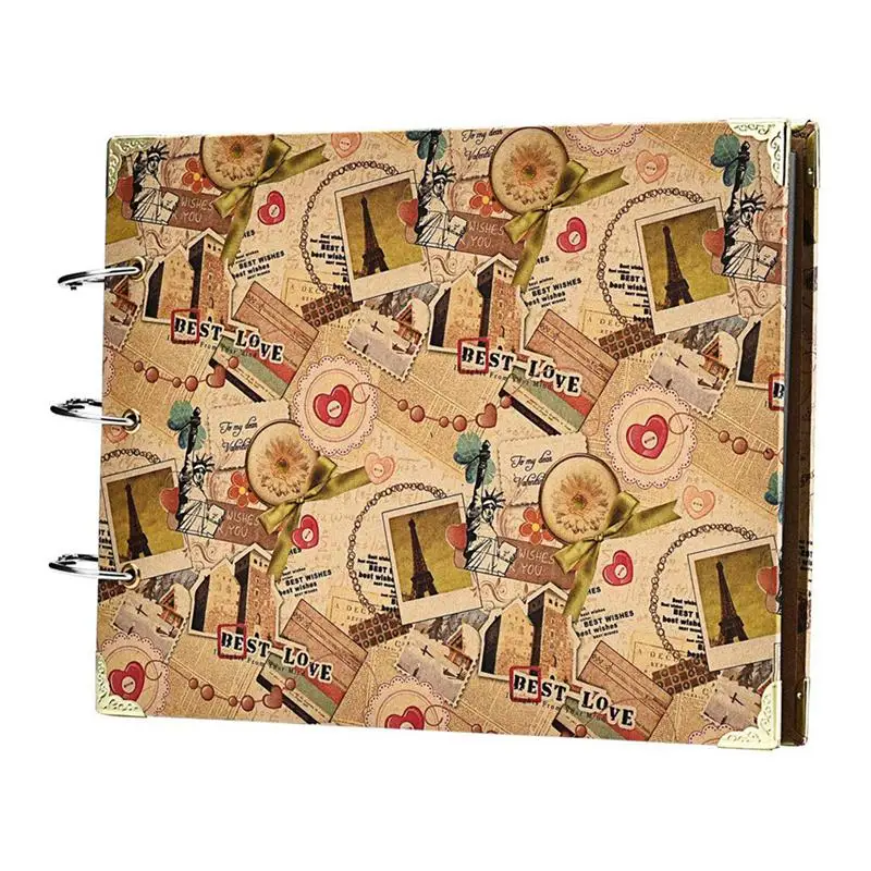 Креативная паста для бумаги DIY альбом домашний фотоальбом семьи коричневый