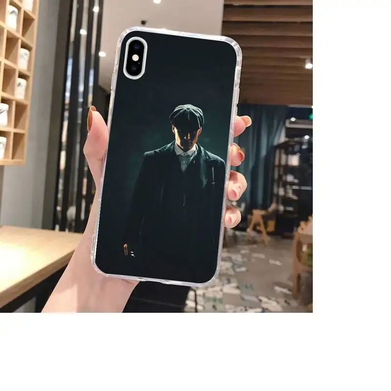 

MaiYaCa Movie Peaky Blinders Phone Case For Clear-Iphone 5s 6 6s 7 8 11 12 X Xs Xr Pro Plus Max Mini Fundas Cover