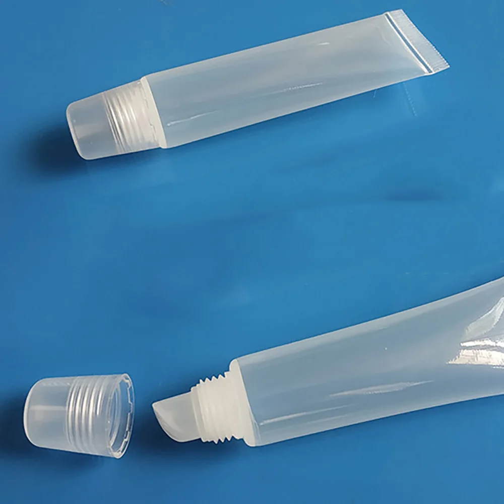 

30pcs 15ml Refillable Empty Tubes Clear Lip Gloss Cosmetic Containers Squeeze Dispensing Bottle Makeup Containers Tool