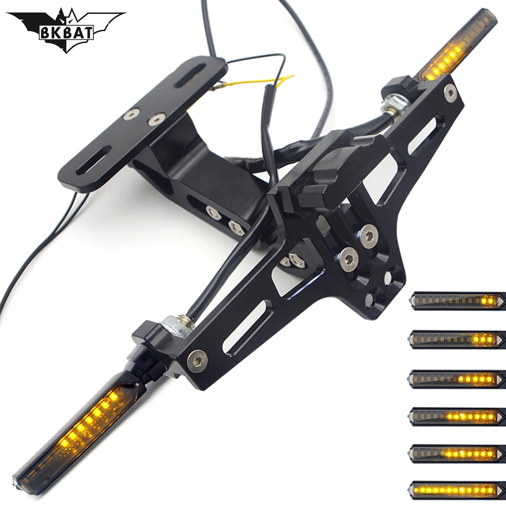 Держатель номерного знака для мотоцикла опорный налет кронштейн Honda hornet 600 cb125r msx