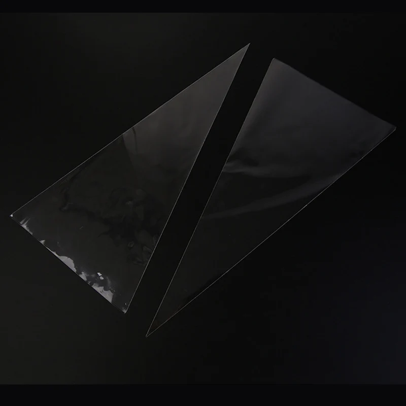 

50pcs Wrapping Supplies Cone Birthday Party Gift Clear Cellophane Packing Bag Environmentally Friendly kitchen Plastic Food Bag