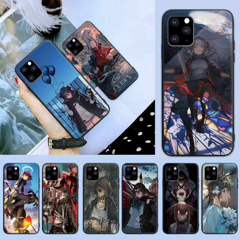 

Arknights Game Phone Case Phone Case For iPhone 6 7 8 Plus 11 12 ProMax X XR XS SE Max Back Cover