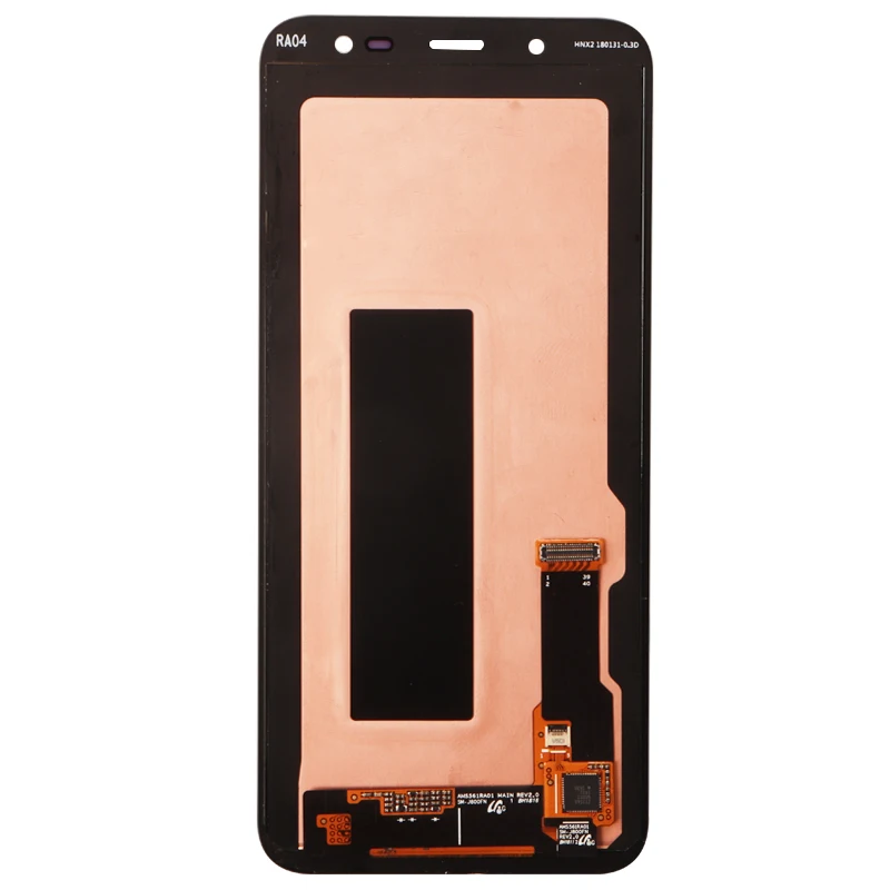 В наличии 5 6 'ɺMOLED LCD для SAMSUNG Galaxy J6 2018 J600 J600F J600G дисплей с кодирующий