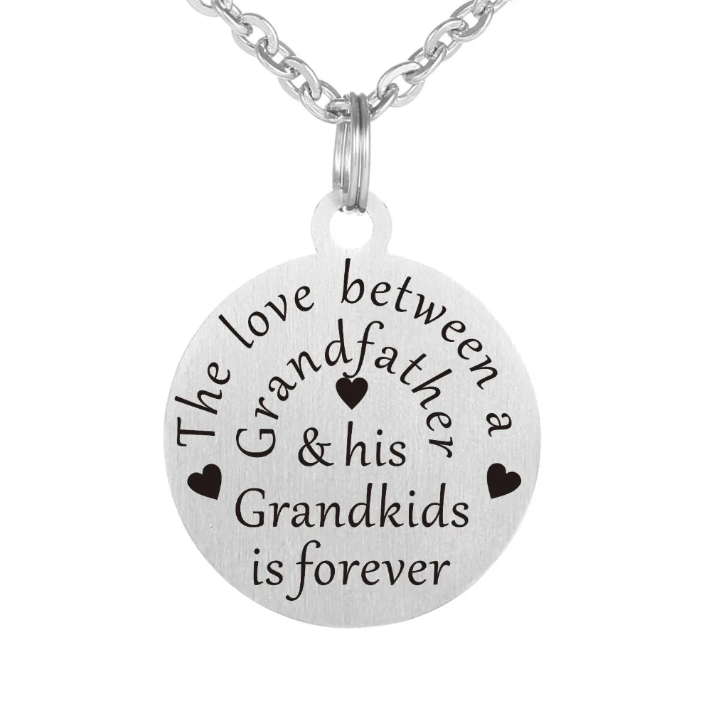 Ожерелье любовь между бабушкой и ее внуками навсегда Рождественский семейный