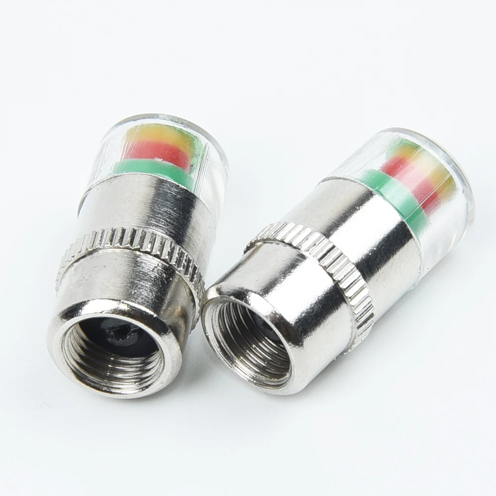 4PC Tire Monitor Valve Dust Cap Pressure Indicator Sensor Eye Alert For Car Auto | Автомобили и мотоциклы
