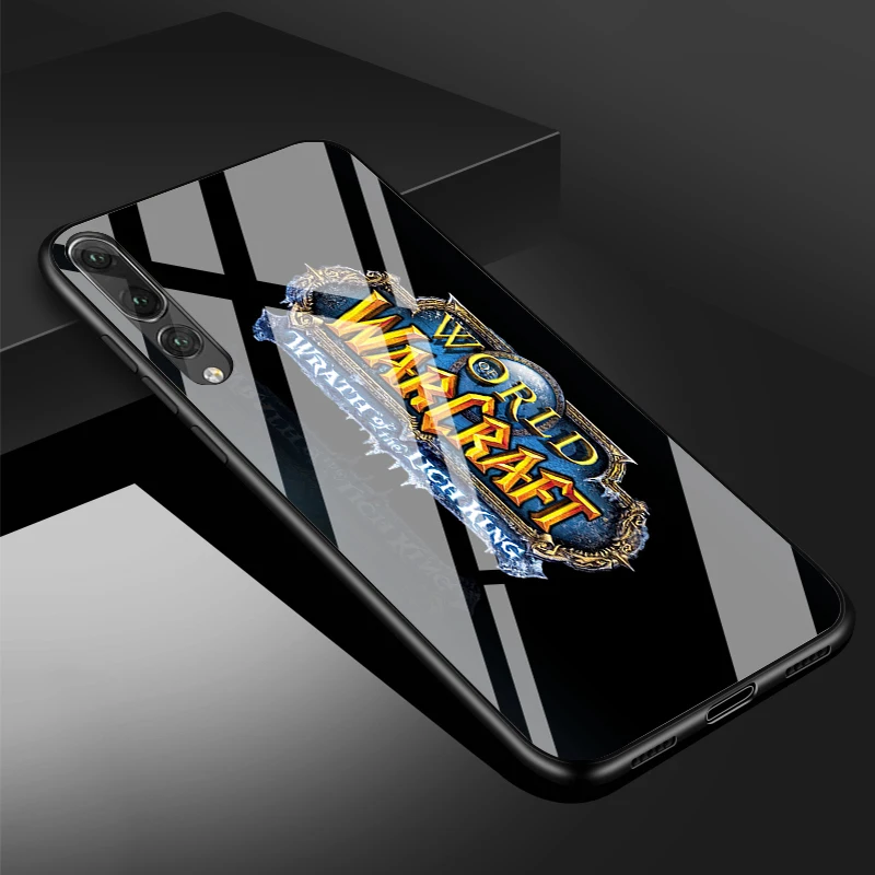 Wows логотип World Of Warcrafts закаленное стекло чехол для телефона huawei P20 P30 lite P20 P30 PRO MATE 20 lite 20 PRO Honor 10 - Цвет: B19072305-06.jpg