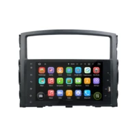 7 6 core android 10 0 car dvd for mitsubishi pajero 2006 2012 deckless 464gb car radio px6 audio stereo dsp multimedia player