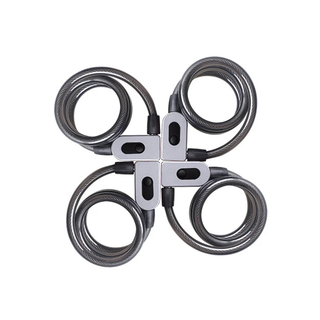 

GQ10F Fingerprint Steel Ring Lock Bicycle Lock Mountain Bike Lock Anti-Theft Lock Road Car Cable Lock Fixed Bicycle Lock