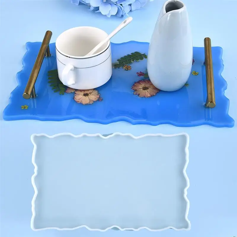 Форма сделай сам из смолы форма для фруктов УФ эпоксидной поднос чая силиконовая