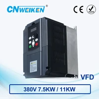 wk600 vector control frequency converter 380v three phase variable frequency inverter 7 5kw11kw ac motor vfd