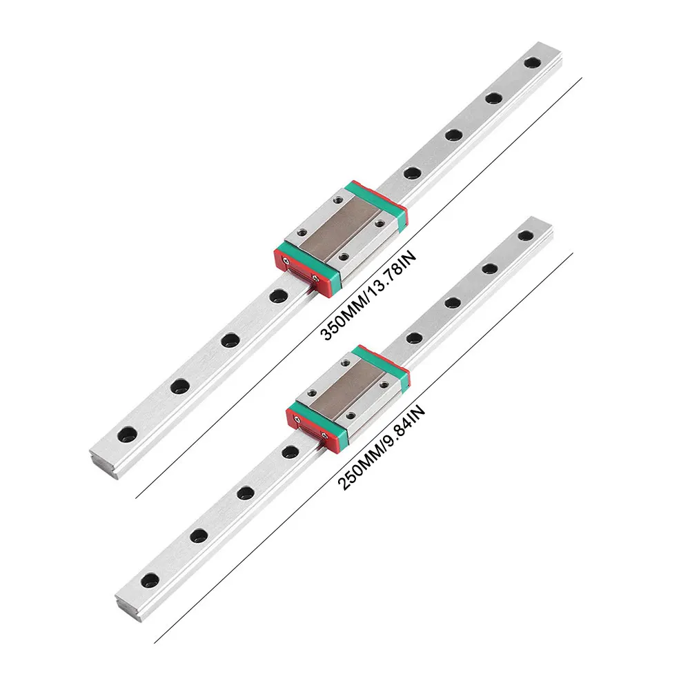 

12mm Miniature Linear Slide Rail Guide with MGN12H Sliding Block CNC 3D Printer Miniature Linear Rail Slide Linear Guides