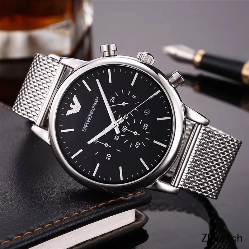 

Ar1 Luxury Brand women Mechanics Watches men Watch Stainless Steel Strap wristwatch Top classic watch gift 616 orders