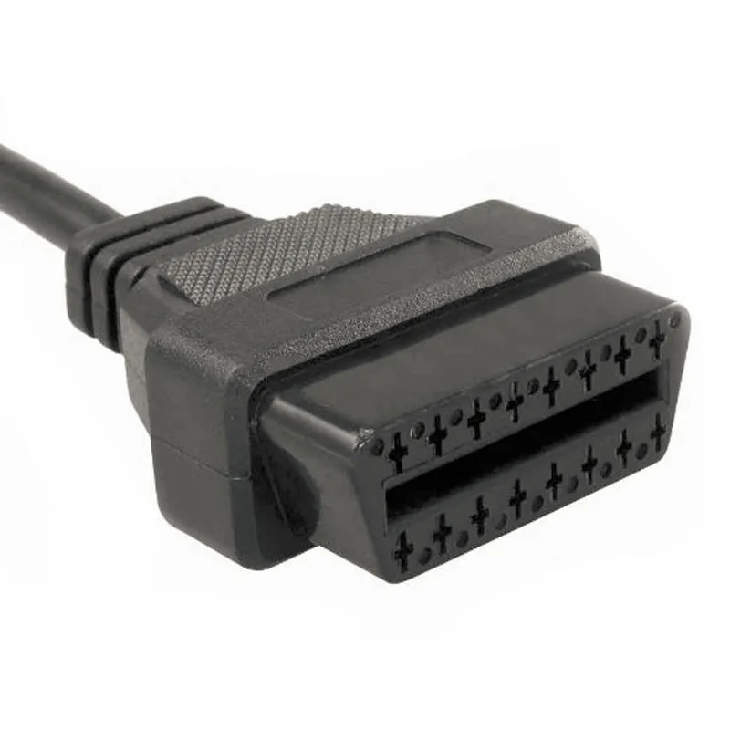 Диагностический кабель OBD2 5 16 контактов автомобильный удлинитель EML327 адаптер OBD