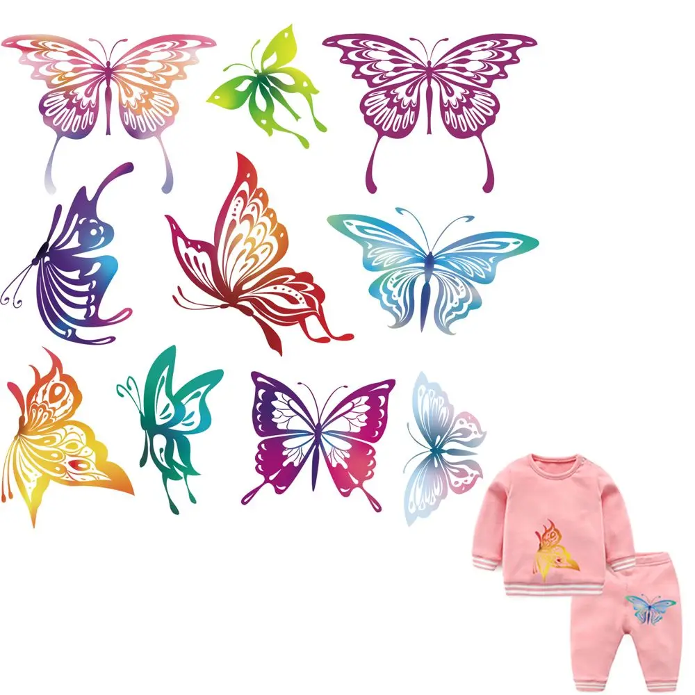 1 шт. термотрансферные наклейки для девочек|Заплатки| |