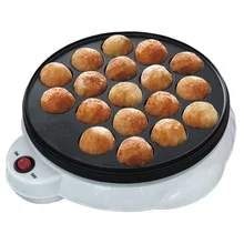 220V Chibi Maruko Baking Machine Household Electric Takoyaki Maker Octopus Balls Grill Pan Professional Cooking Tools