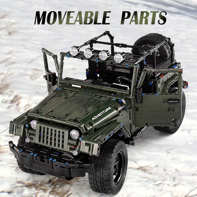 Форма король Радиоуправляемый автомобиль Jeeps Wranglering Adventurer внедорожник подходит