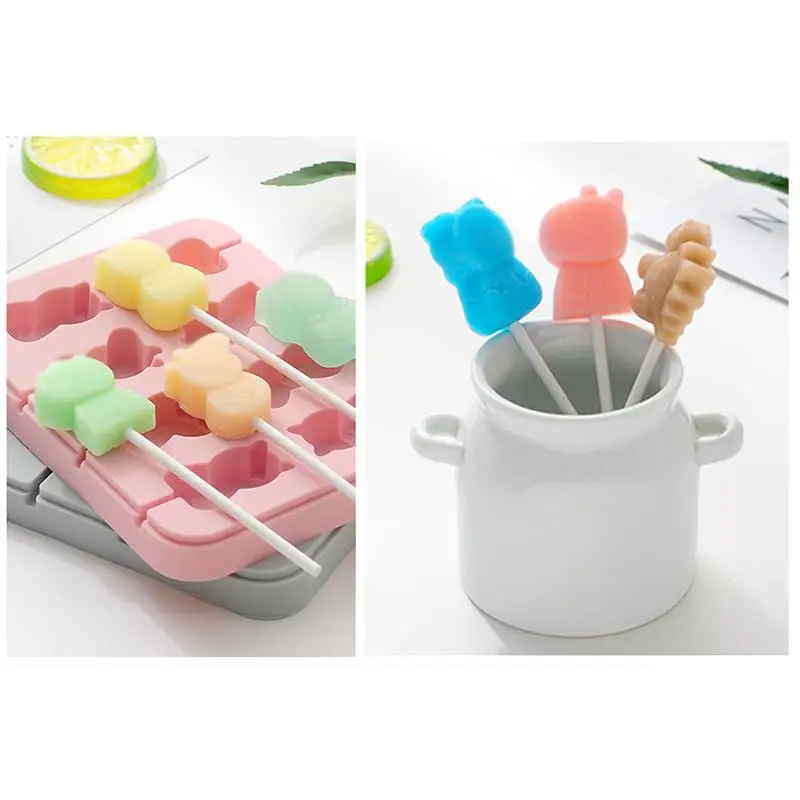 100 шт. Бумажные палочки для леденцов Еда Класс бумаги Pop присоски поп торта