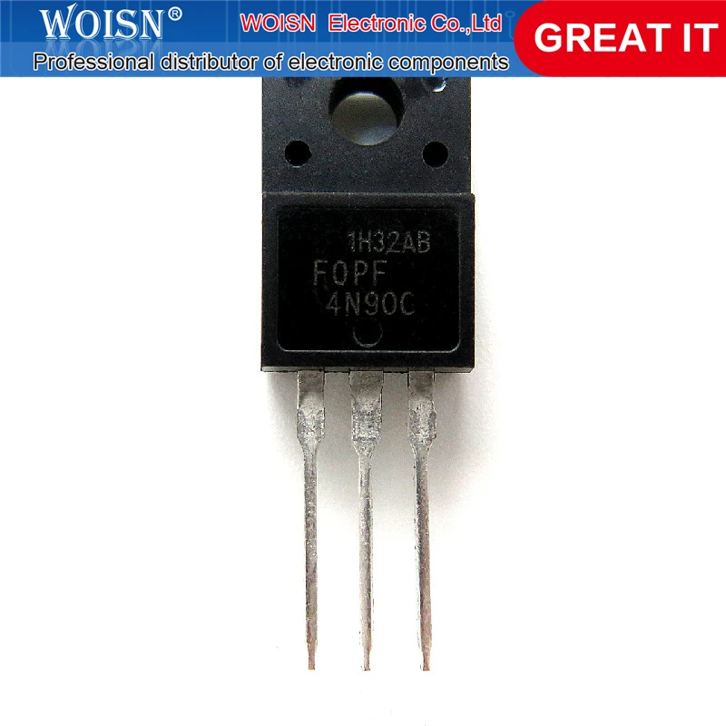 5 шт./лот FQPF4N90C 4N90C 4N90 TO-220F новый оригинальный в наличии | Электронные компоненты и