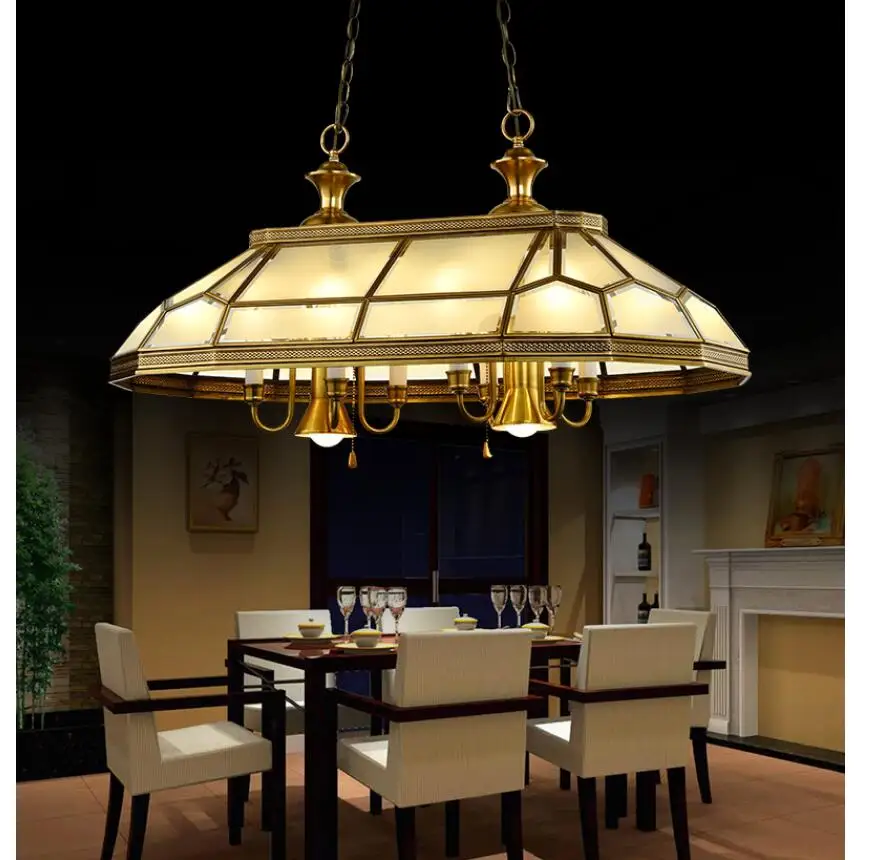 Бесплатная доставка роскошный светодиодный светильник из меди в скандинавском