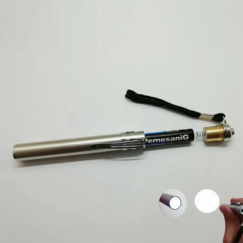 Новый мини фонарик с 1 шт. AAA батареей фонарь Фокус лампа Фонарик светодиодный