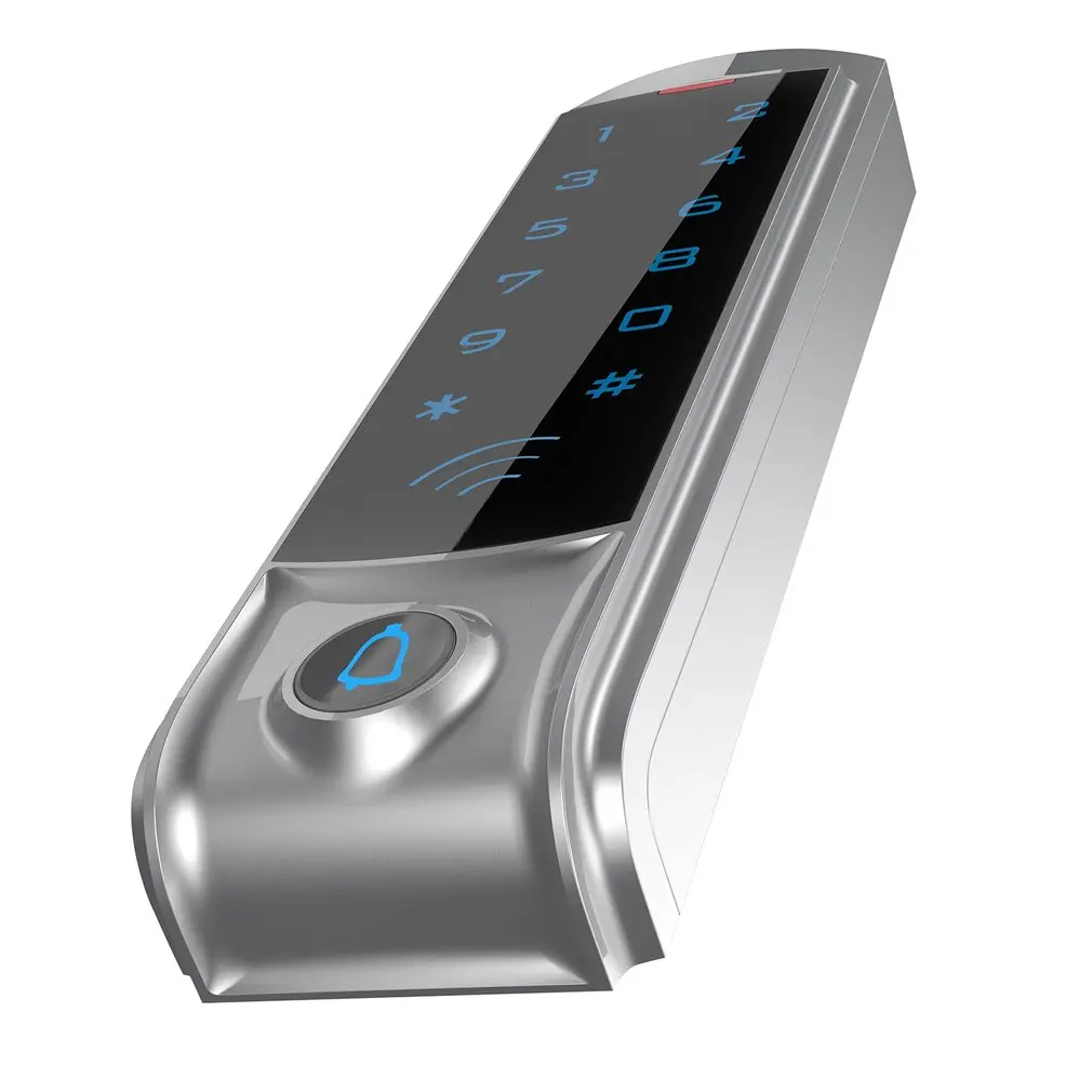 T2 Waterproof Touch Metal Access Control Machine Swipe Card Standalone Biometric Electronic Door Lock | Безопасность и защита