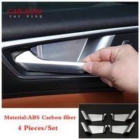 for ford edge 2015 2016 2017 2018 2020 abs matte car inner door bowl protector frame cover trim sticker car styling accessories