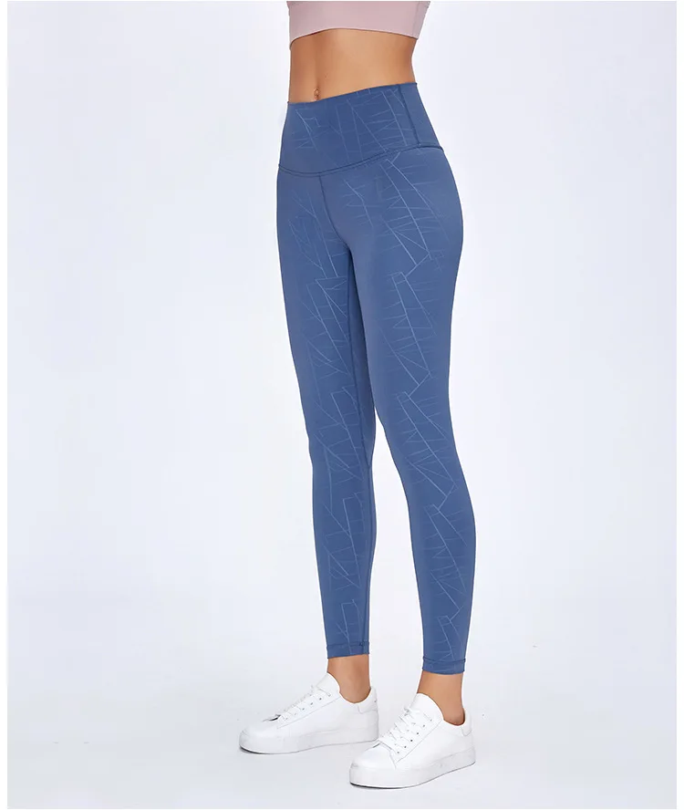 

Geometric Fitness Workout Leggings Women Yoga Pants Naked-feel Squatproof Gym Leggings Sport Tights