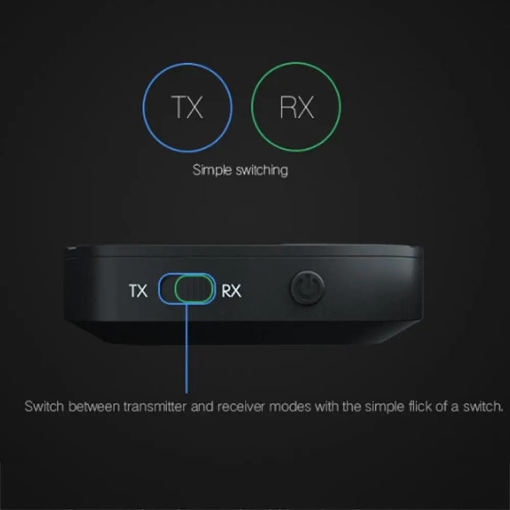 2 In 1 Bluetooth 4.2 Wireless Receiver and Transmitter Audio Adapter With 3.5 MM AUX Cable For TV Earphone for PC | Электроника