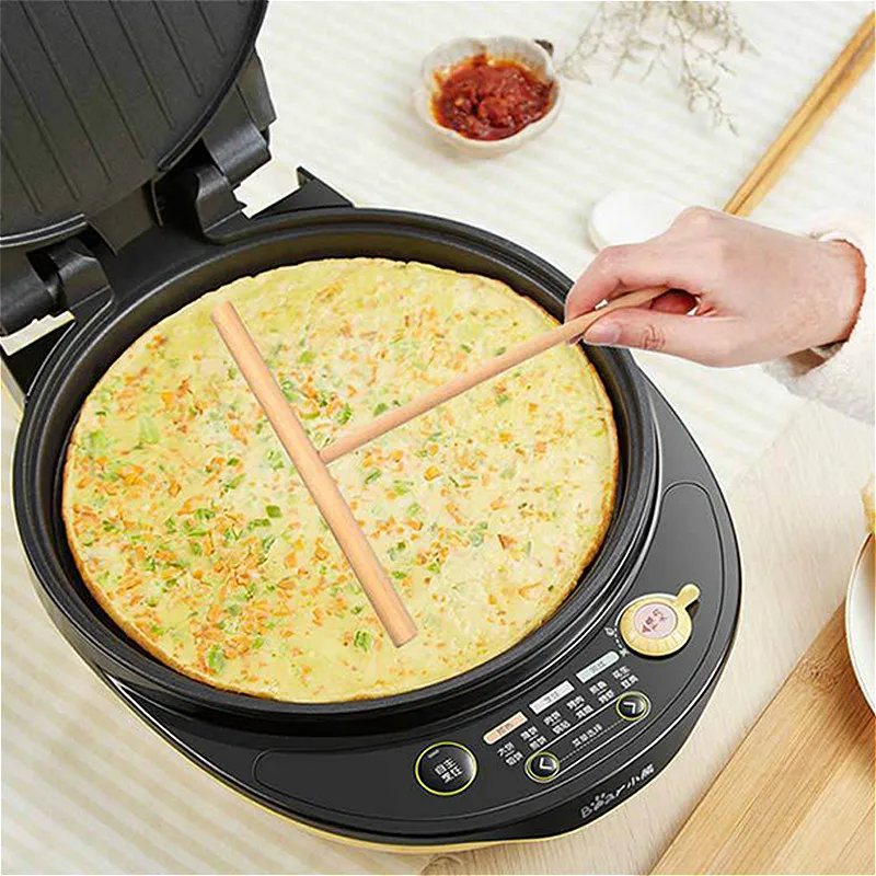 

1PC Chinese Specialty Crepe Maker Pancake Batter Wooden Spreader Stick Home Kitchen Tool Restaurant Canteen Specially Supplies@3