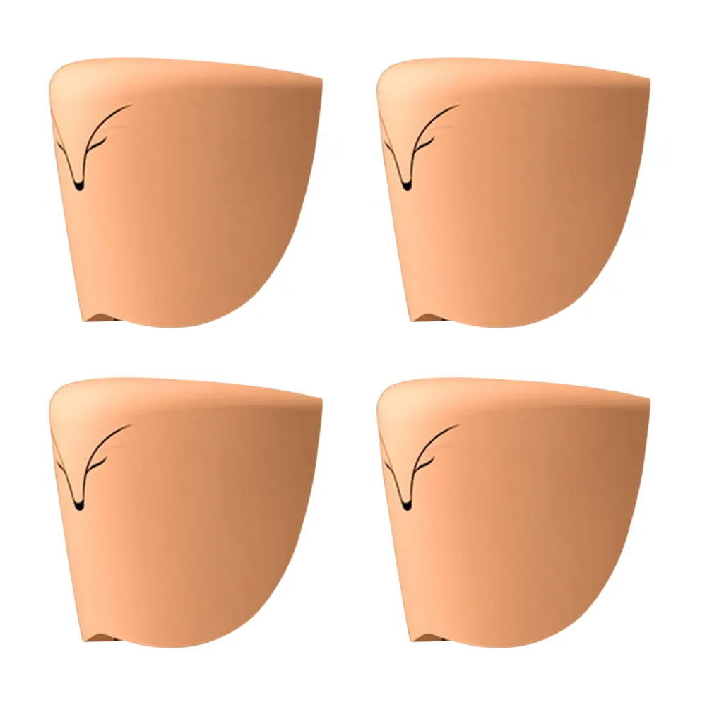 

4pcs Anti Collision Soft Silicone Baby Safety Home Decor Corner Protector For Children Bumper Table Edge Furniture Cover Cushion