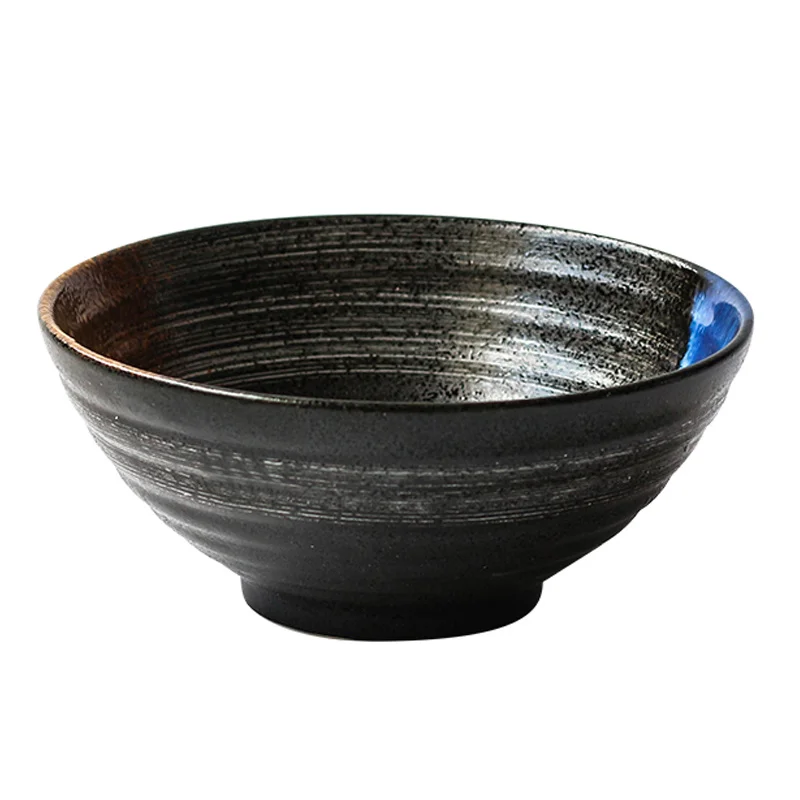

Bowl Japanese Style Ceramic Ramen 7.5 Inch Bowls Retro Tableware Dinner Bowl Ceramic Tableware Ceramic Mixing Bowl
