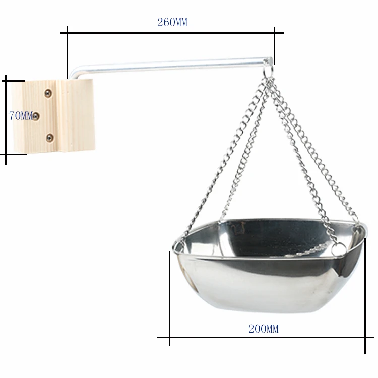 Миска для сауны необходимая емкость из нержавеющей стали ароматическая чаша