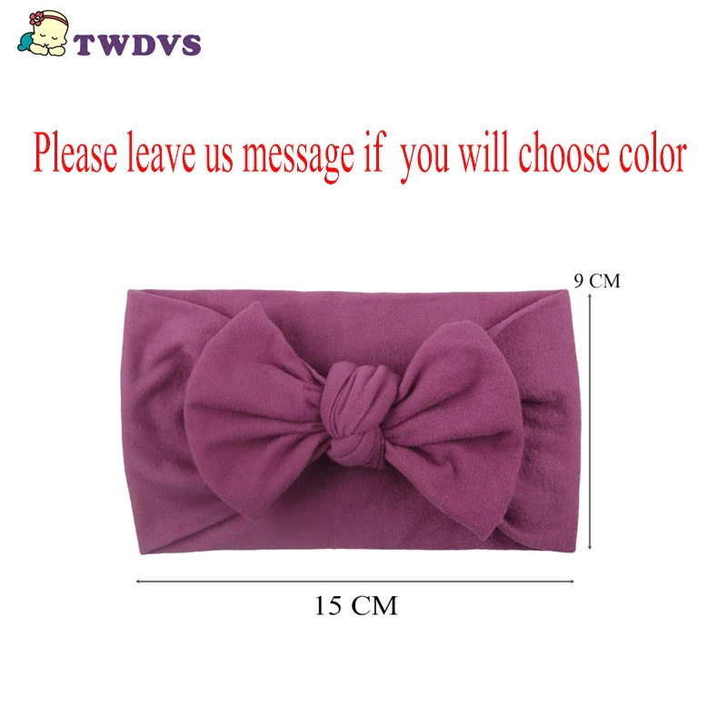 

23pc/lot Newborn Kids Handmade Nylon Headbands Knotted Hair Bow Headband Children Girls Headwear Hair Accessories