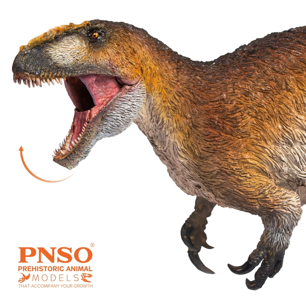 PNSO-modelo de dinosaurio prehistorico, Yinqi, yutirannus, 52-3