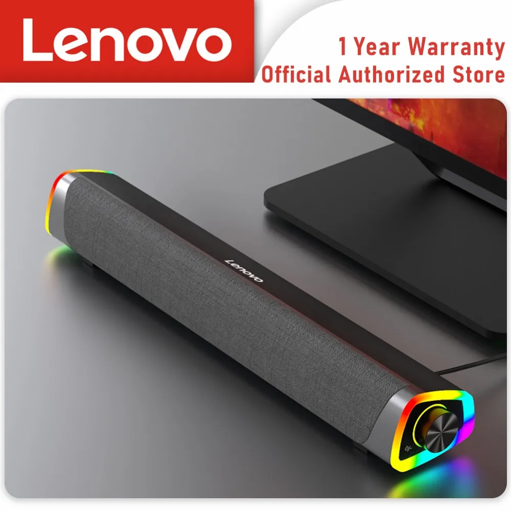 

Lenovo L101 Computer Speaker Music Surround Stereo Subwoofer Speaker For Macbook Laptop Notebook PC Player Wired Loudspeaker