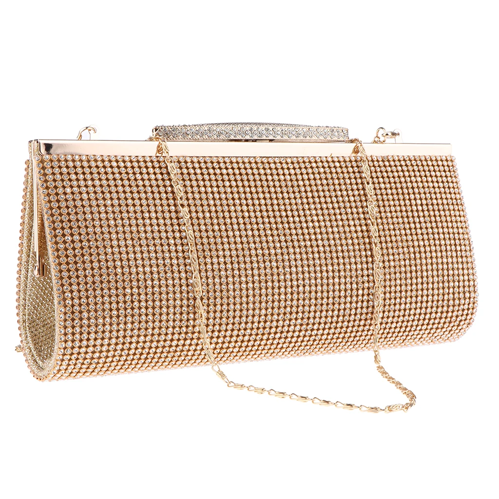 

Блестящая вечерняя сумка-клатч стразы, Свадебный Кошелек для вечеривечерние