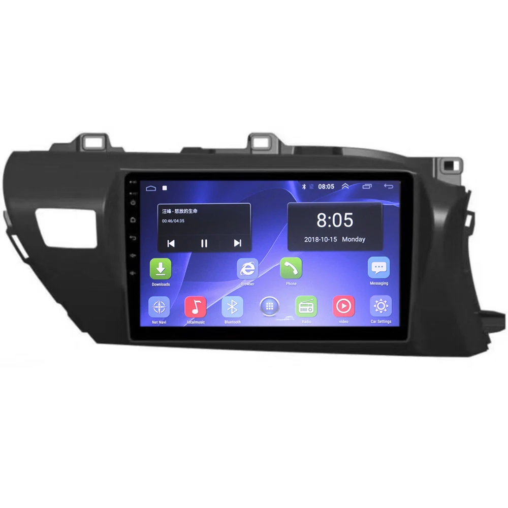 Автомагнитола 2 din 4G Wi-Fi + 32 ГБ Android 10 для Toyota Hilux 2018 | Автомобили и мотоциклы