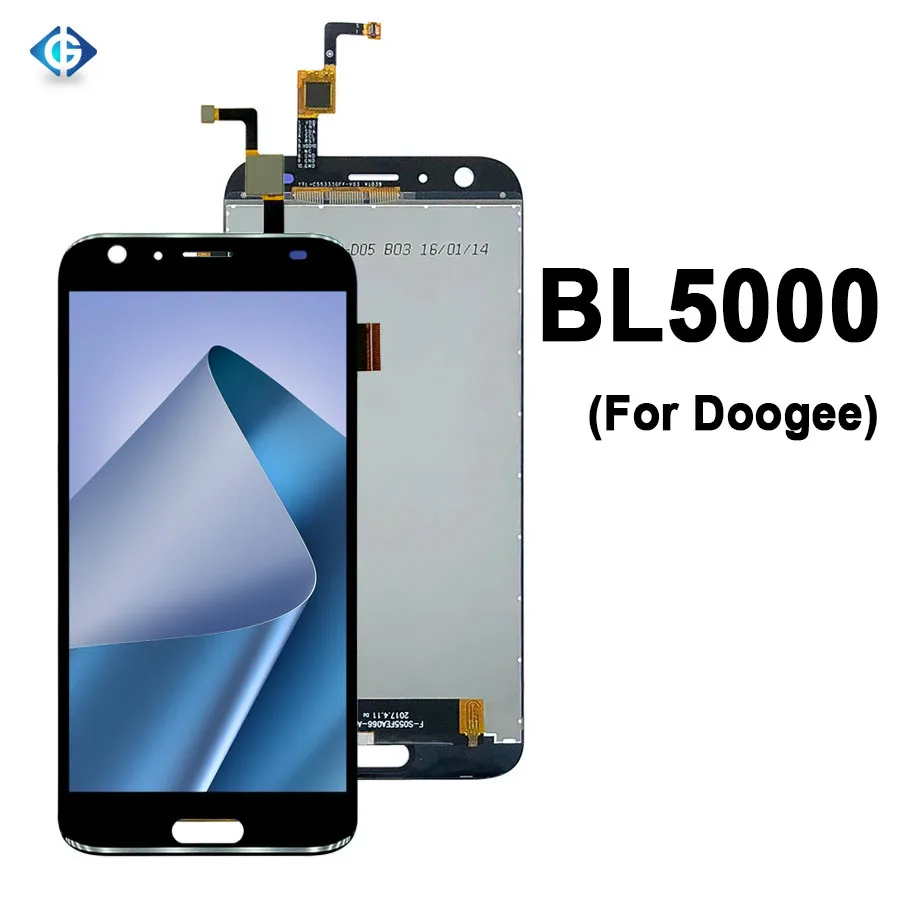 ЖК-дисплей для Doogee BL5000 кодирующий преобразователь сенсорного экрана в сборе