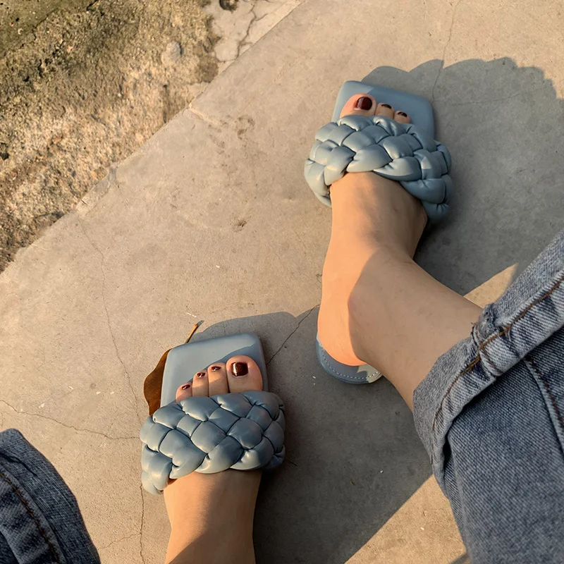 

2020 Women Slippers Fashion Ladies Slides Beach Female Home Slippers shoes woman Slides Flip Flops Flats Lady Shoes For Women