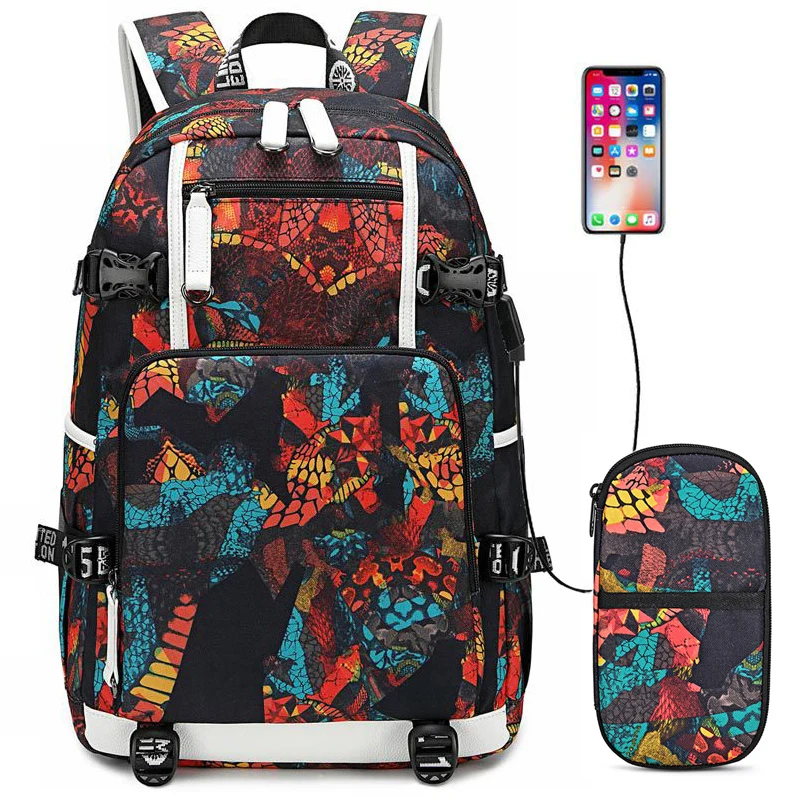 

Водонепроницаемый Школьный рюкзак из ткани «Оксфорд» для подростков